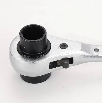 Amazon | 両口ラチェットレンチ 曲がりシノ付き 2サイズ (17